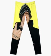 lil xan yellow dood Leggings