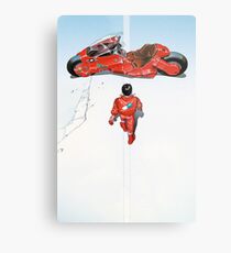 Akira / Motorcycle Metal Print
