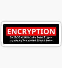 Encryption is not a Crime | Shirt, Sticker, etc. Sticker