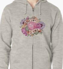 Sudadera con capucha y cremallera Rollo como una niña