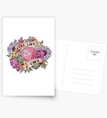 Roll Like a Girl Postcards