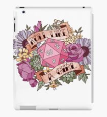 Roll Like a Girl iPad Case/Skin