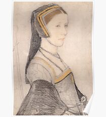 Hans Holbein the Younger - Anne Cresacre Poster