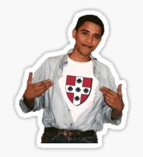 Wesleyan University Obama Sticker Sticker