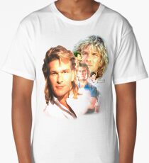 Patrick Swayze Mural Long T-Shirt