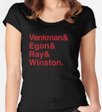 Ghostbusters Jetset Women's Fitted Scoop T-Shirt