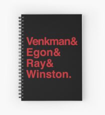 Ghostbusters Jetset Spiral Notebook
