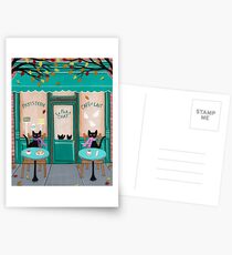 Le Petit Chat Cafe Postcards