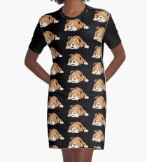 English Bulldog Graphic T-Shirt Dress