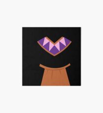 Indian Girl Costume For Halloween and Thanksgiving Art Board Print