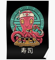 Octo Sushi Bar Poster