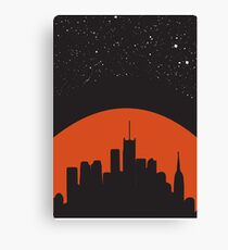 Light pollution Canvas Print