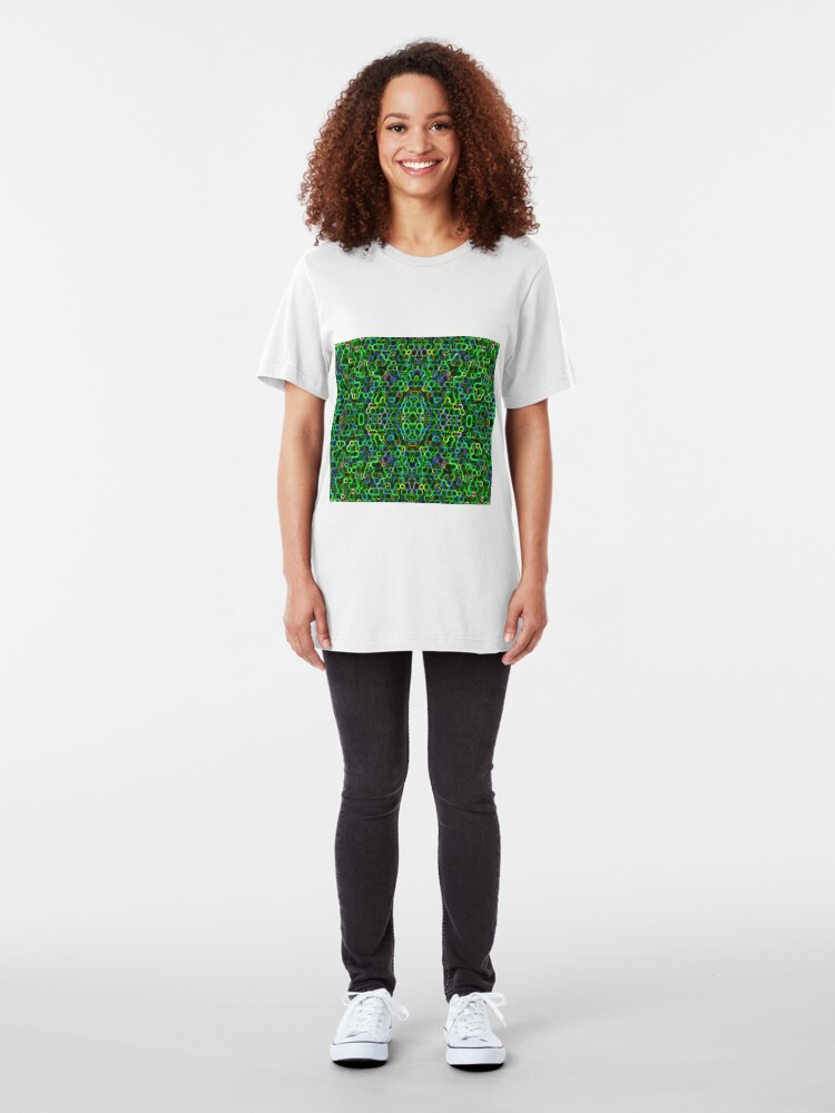 Alternate view of Candy Necklace - Lemonlime Slim Fit T-Shirt