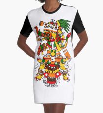 Tlalchi Tonatiuh T-Shirt Kleid