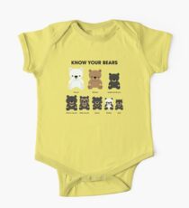 Kenne deine Bären Baby Body Kurzarm