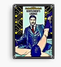 Gentlemen’s Lounge Canvas Print