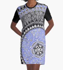 Mandala 1 Graphic T-Shirt Dress