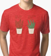 garden etiquette Tri-blend T-Shirt