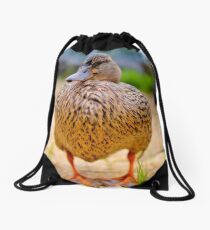Duck, Duck...DUCK?! Drawstring Bag