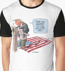 Those Who Dishonor the Flag Should Be Fired Graphic T-Shirt