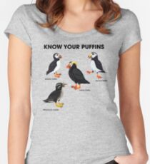 Know Your Puffins Women's Fitted Scoop T-Shirt