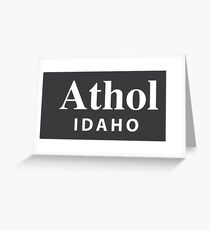 Athol, Idaho Greeting Card