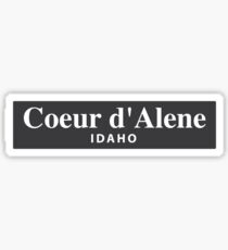 Coeur d' Alene, Idaho Sticker