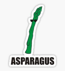 Cool Asparagus Sticker