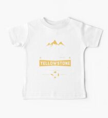 Yellowstone T shirt National Park Bison Buffalo - Vintage Gifts Men Women Youth Kids Tees Baby Tee