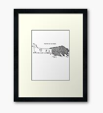 The End - Special Storybook Ending Version Framed Print