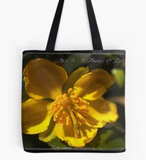 'Trust In The Process Of Life' Tote Bag