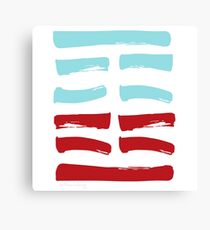 27 Nourishing I Ching Hexagram Canvas Print
