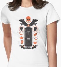 221B Baker Street Women's Fitted T-Shirt