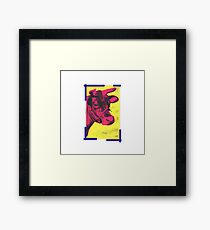 ''Cow'' Framed Print