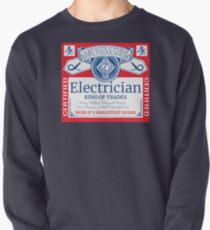 Funny Electrician Shirt Beer Drinking Retired Gift T-Shirt Pullover