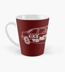 Taza cónica Cock, Piss, Partridge