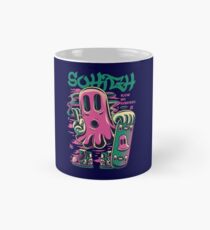skateboard ghost Classic Mug