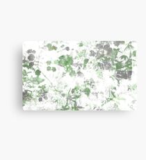 Digital art of flower pattern and wall texture mixed. Metal Print