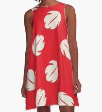 Lilo Floral Pattern A-Line Dress