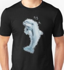 Dolphin mammal glowing Art Unisex T-Shirt