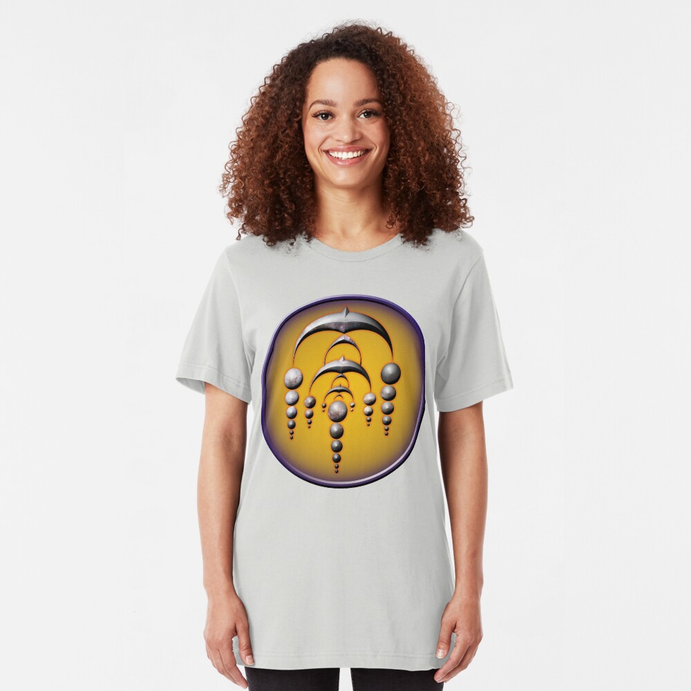 Crop Circle Winterbourne - Wiltshire 2007 Slim Fit T-Shirt