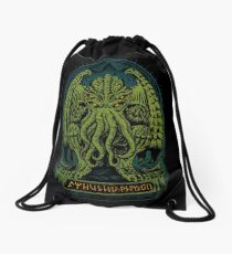 The Sleeper of R'lyeh Drawstring Bag