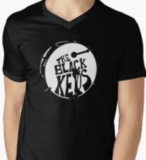 Camiseta para hombre de cuello en v The Moan Cover Art