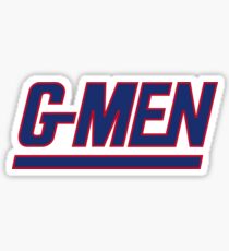 G-MEN 1 Sticker