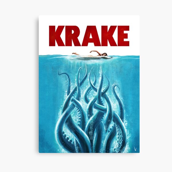 KRAKE Impression sur toile