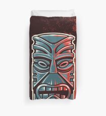 The Tower of Tiki Duvet Cover