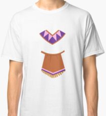 Indian Girl Costume For Halloween and Thanksgiving Classic T-Shirt