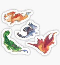 Dragons stickers Sticker