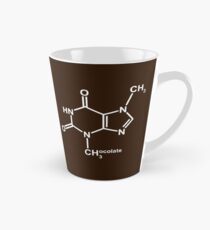 Theobromine Molecule - Chocolate Tall Mug