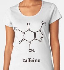 Caffeine Molecule Women's Premium T-Shirt